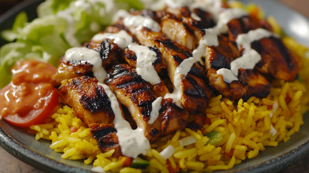 New York Street-Style Chicken and Rice