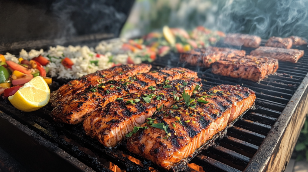 Cajun Spiced Grilled Salmon Recipe - Perfectly Flavored & Juicy